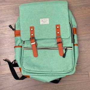 Green backpack!